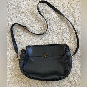 Vintage Gucci leather crossbody